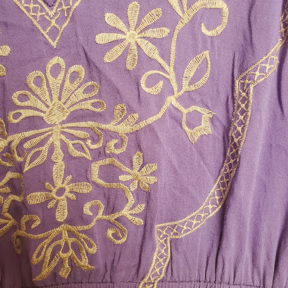 Short sleeve boho dress